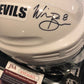 Will Butcher Autographed Signed New Jersey Devils Mini Helmet Jsa Coa