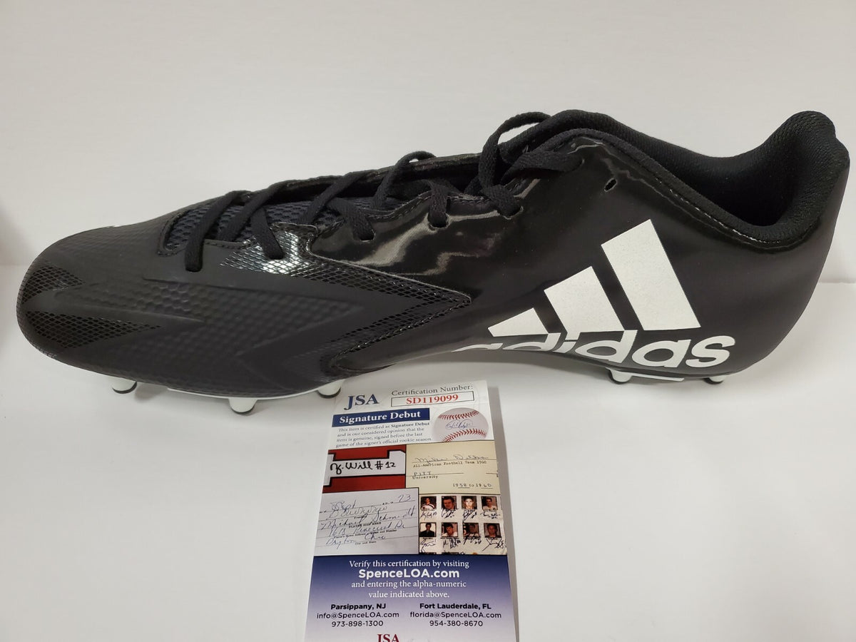 Javian Hawkins Autographed Signed Adidas Cleat Jsa Coa
