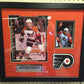 Framed Autographed Signed Brian Propp Philadelphia Flyers 8X10 Photo W/Proof