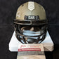 Carolina Panthers Brian Burns Signed Salute To Service Mini Helmet Jsa Coa