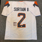 Denver Broncos Patrick Surtain Ii Autographed Signed 2024 Jersey Jsa Coa