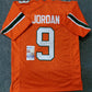 Miami Hurricanes Brevin Jordan Autographed Signed Jersey Jsa  Coa