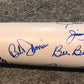 Chicago Cubs Ernie Banks Multi Signed Commemorative Bat Mab/Gtsm Holo