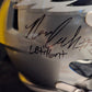 Philadelphia Eagles 3X Signed/2X Inscribed Full Size Flash Replica Helmet Jsa