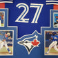Framed Toronto Blue Jays Vladamir Guerrero Jr Autographed Signed Jersey Jsa Coa