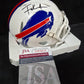 Buffalo Bills Frank Gore Signed Speed Mini Helmet Jsa Coa