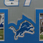 Framed Detroit Lions Sam Laporta Autographed Signed Jersey Beckett Hologram