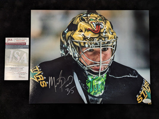 Dallas Stars Marty Turco Autographed Signed 11X14 Photo Jsa Coa