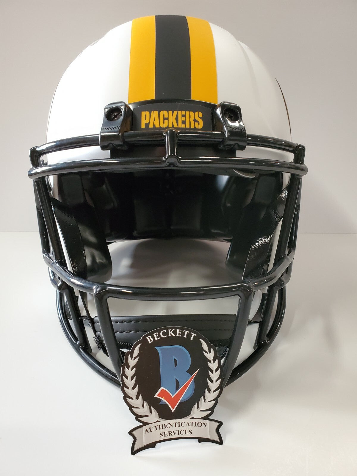 Green Bay Packers Jordy Nelson Signed Full Size Lunar Auth Helmet Beckett Coa