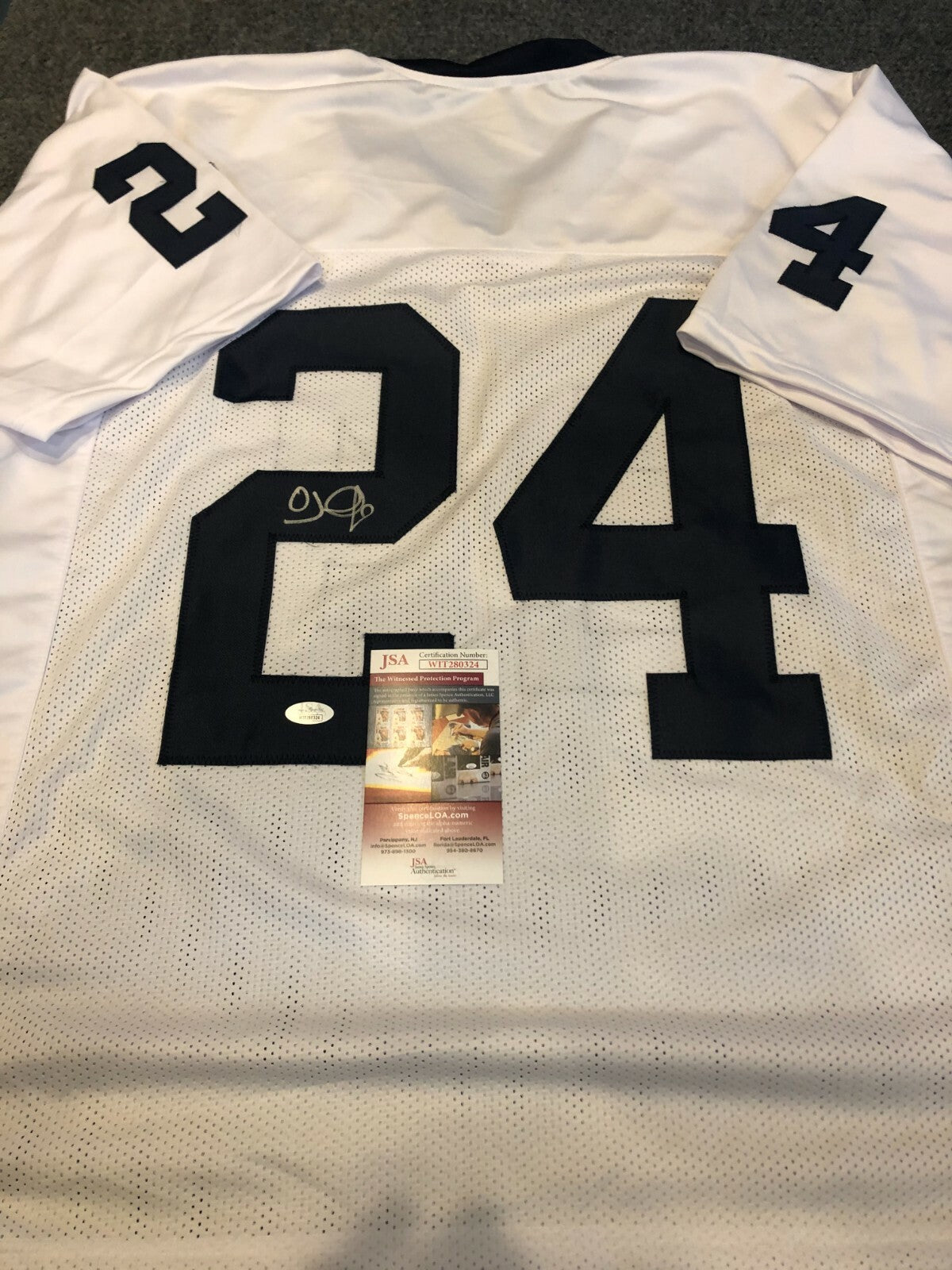 Penn State Oj Mcduffie Autographed Signed Jersey Jsa Coa