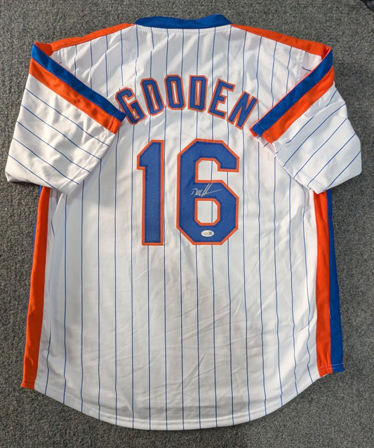 N.Y. Mets Dwight Gooden Autographed Signed Jersey Jsa  Coa