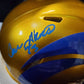 Los Angeles Rams Cam Akers Autographed Flash Mini Helmet Beckett Holo