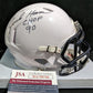 Penn State Nittany Lions Jack Ham Autographed Inscribed Mini Helmet Jsa Coa