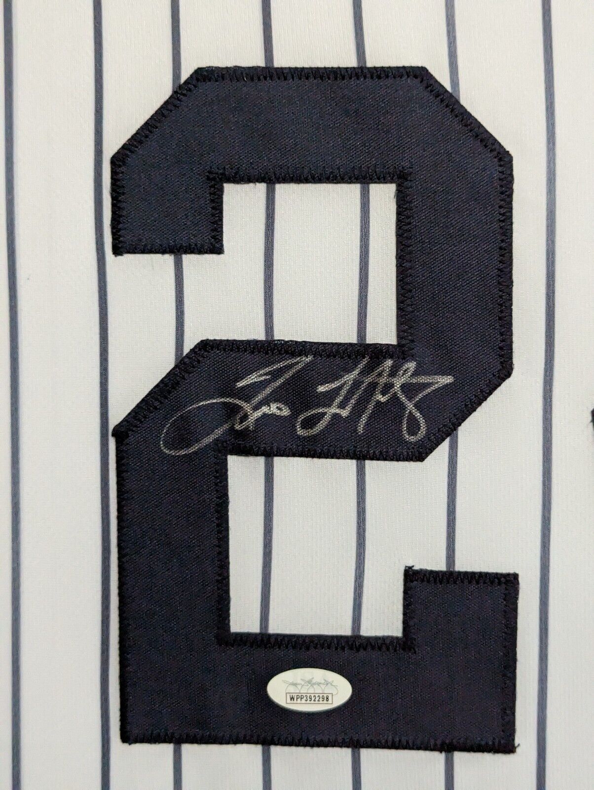 MVP Authentics Framed New York Yankees Tino Martinez Autographed Signed Jersey Jsa Coa 517.50 sports jersey framing , jersey framing