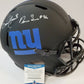 Daniel Jones Darius Slayton Autographed Ny Giants Eclipse Replica Helmet 2X Coa