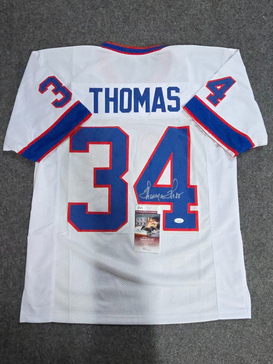 Buffalo Bills Thurman Thomas Autographed Signed Jersey Jsa  Coa