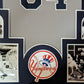 Framed New York Yankees Tony Kubek Jersey Display With Signed 8X10