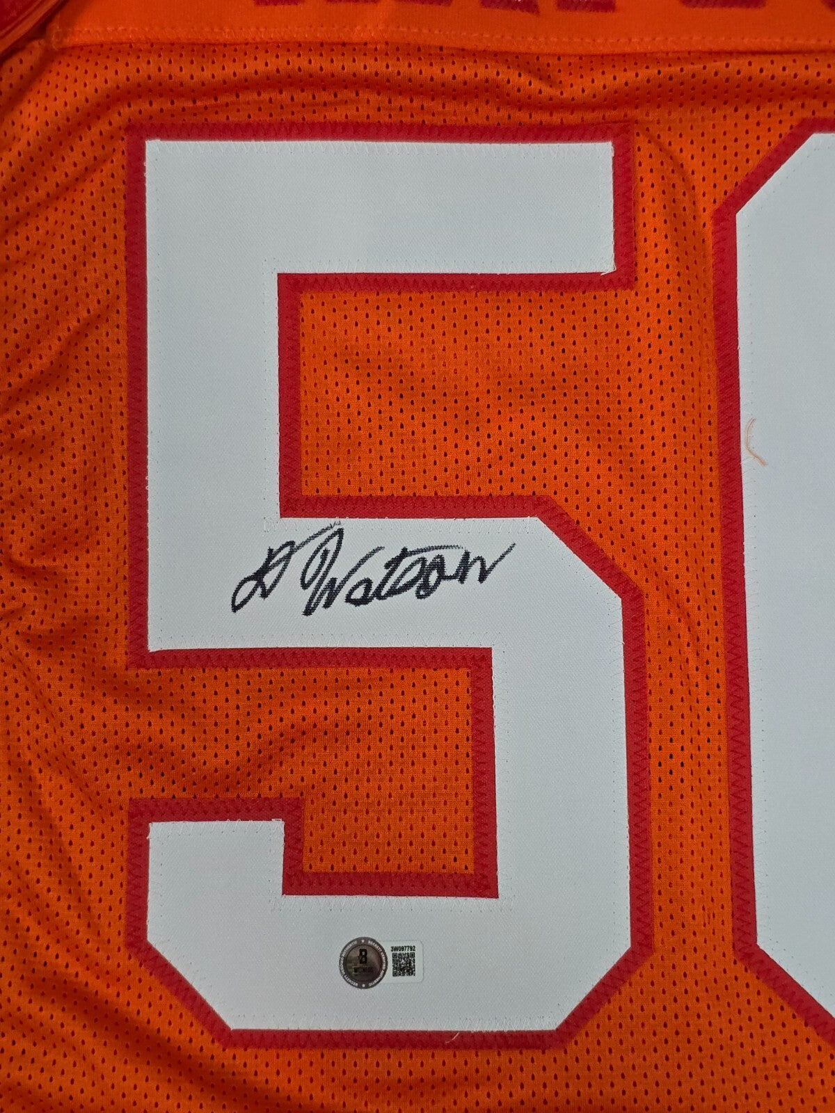 Tampa Bay Buccaneers Desmond Watson Autographed Signed Jersey Beckett Holo