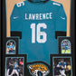 Framed Jacksonville Jaguars Trevor Lawrence Autographed Signed Jersey Psa Coa