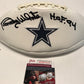 Randy White Autographed Signed Inscribed Dallas Cowboys Logo Football Jsa Coa