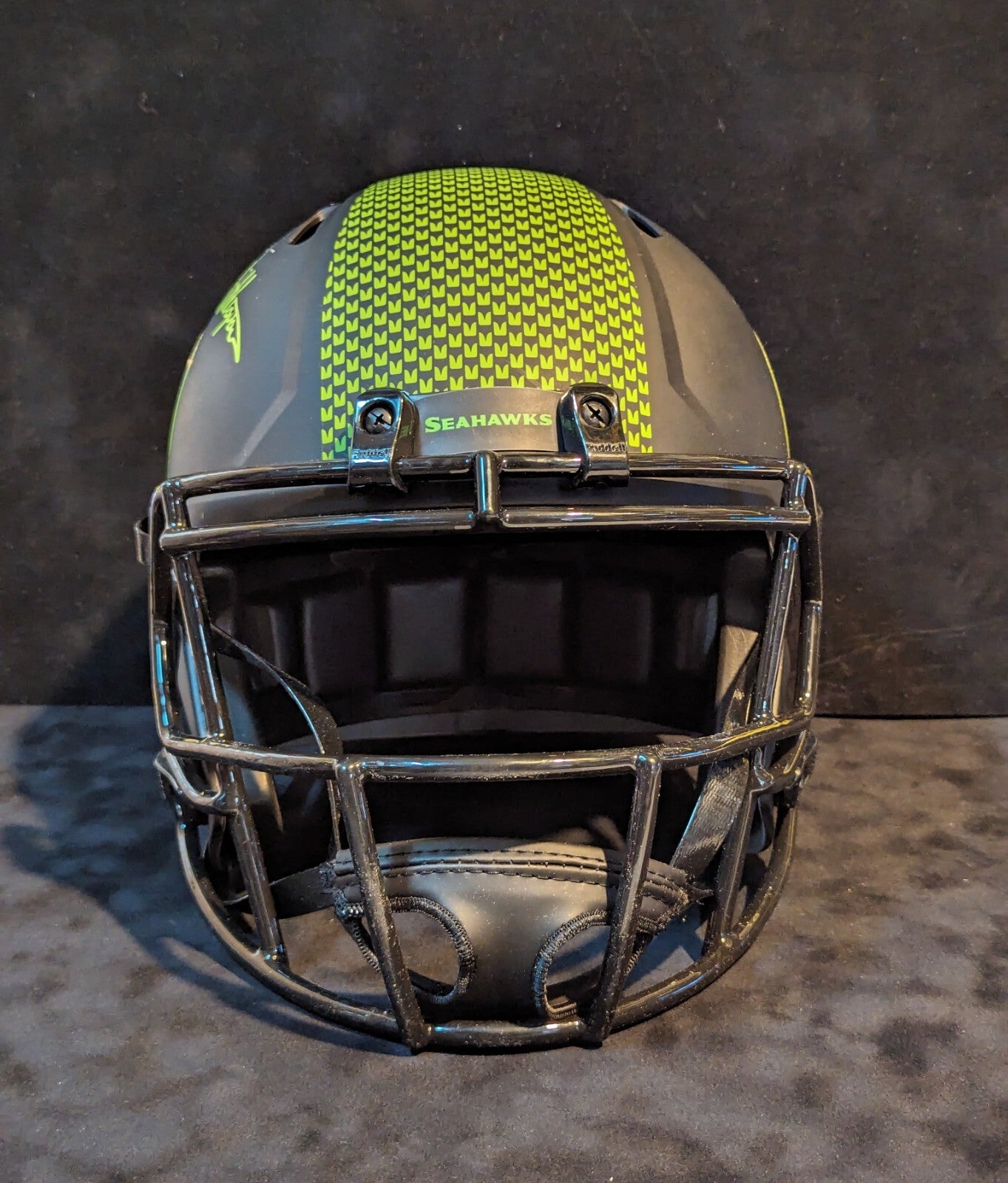 Seattle Seahawks Devon Witherspoon Full Signature Full Sz Eclipse Rep Helmet Bas