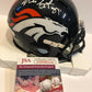 Noah Fant Autographed Signed Denver Broncos Mini Helmet Jsa Coa