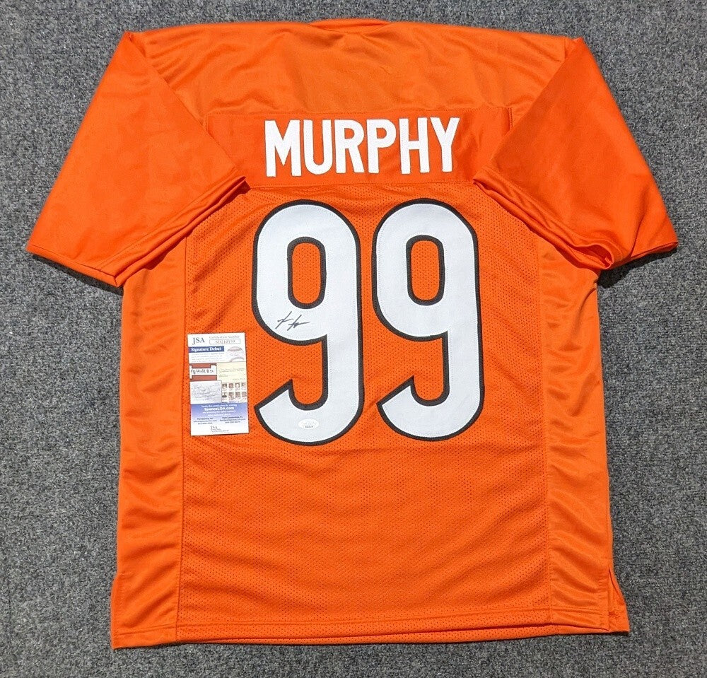 Cincinnati Bengals Myles Murphy Autographed Signed Jersey Jsa Coa