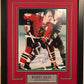 Framed Signed Inscribed Bobby Hull Chicago Blackhawks 11X14 Photo Jsa Coa
