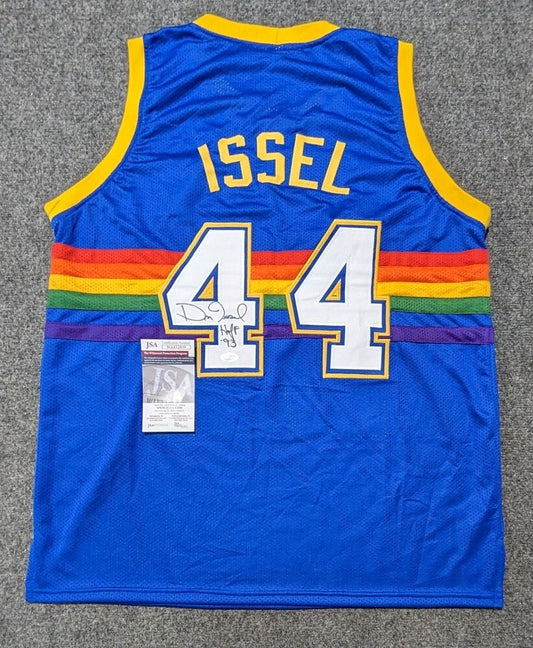 Denver Nuggets Dan Issel Autographed Signed Inscribed Jersey Jsa Coa