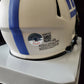 Daniel Jones Autographed Signed New York Giants Lunar Mini Helmet Beckett Holo