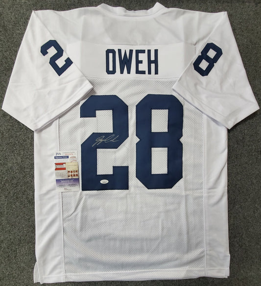 Penn State Odafe Jayson Oweh Autographed Signed Jersey Jsa  Coa