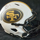 S.F. 49Ers Brandon Aiyuk Signed Full Size Lunar Replica Helmet Beckett Holo