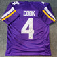 Dalvin Cook Minnesota Vikings Autographed Signed Jersey Beckett Holo