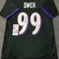 Baltimore Ravens Odafe Jayson Oweh Autographed Signed Jersey Jsa Coa