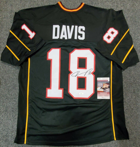Maryland Terrapins Vernon Davis Autographed Signed Jersey Jsa Coa