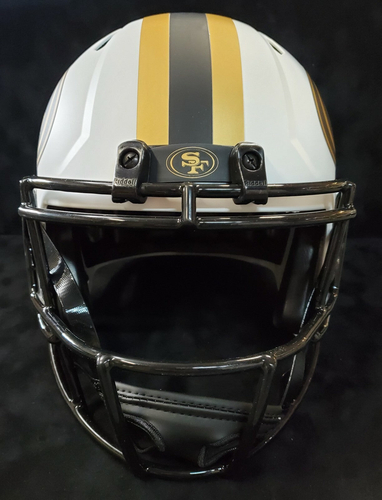 S.F. 49Ers Brandon Aiyuk Signed Full Size Lunar Replica Helmet Beckett Holo