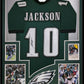 Framed Philadelphia Eagles Desean Jackson Autographed Signed Jersey Beckett Coa