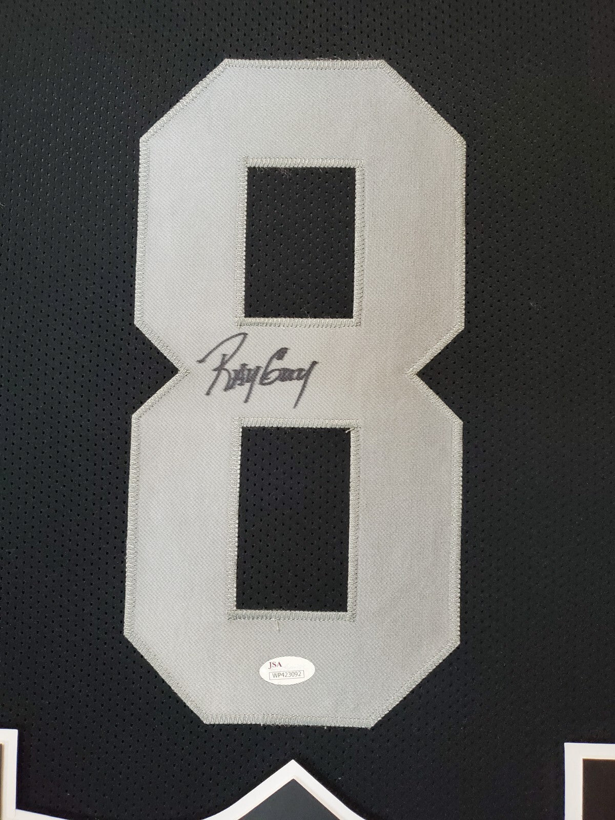 Framed Oakland Raiders Ray Guy Autographed Signed Jersey Jsa Coa