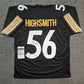 Pittsburgh Steelers Alex Highsmith Autographed Signed Jersey Jsa Coa