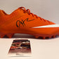 Denver Broncos Daesean Hamilton Autographed Signed Nike Cleat Jsa Coa