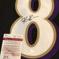 Keenan Reynolds Autographed Signed Baltimore Ravens Jersey Jsa  Coa