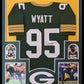 Framed Green Bay Packers Devonte Wyatt Autographed Signed Jersey Jsa Coa