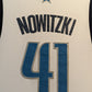 Framed Dallas Mavericks Dirk Nowitzki Jersey With Autographed 8X10 Photo Beckett