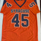Syracuse Orange Qadry Ismail Autographed Signed Custom Jersey Jsa Coa