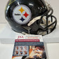 Pittsburgh Steelers Brett Keisel Autographed Signed Mini Helmet Jsa Coa