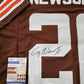 Cleveland Browns Greg Newsome Ii Autographed Signed Jersey Jsa Coa