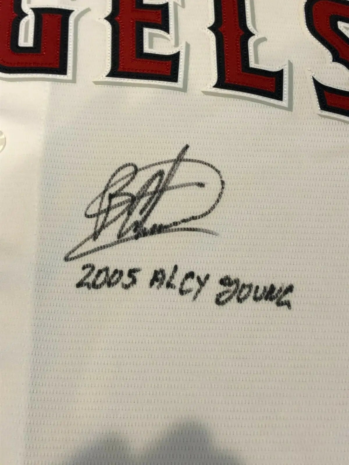 Anaheim Angels Bartolo Colon Autographed Signed Inscribed Jersey Psa Coa