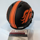 Denver Broncos Damarri Mathis Autographed Signed Eclipse Mini Helmet Jsa Coa