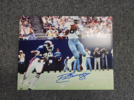 Dallas Cowboys Drew Pearson Autographed Signed Inscribed 11X14 Photo Jsa Coa