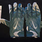 Philadelphia Eagles Nolan Smith Jr Autographed Signed Gloves Jsa Coa
